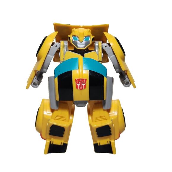 Transformers Playskool Rescue Bots Bumblebee 5" Car Pre-owned - Picture 1 of 7